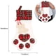 thumbnail image 3 of Calcetín navideño para perro mascota, liga navideña colgante, patas grandes para decoración navideña, decoraciones navideñas, calcetines navideños, bolsa de regalo, celosía de pata de perro, calcetín, 3 of 7