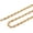 Gold, variant on Stainless Steel Necklace for Men Hip Hop Polished Coffee Bean Silver Men's Chain Necklace Jewelry Gift