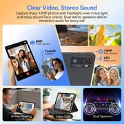 Android 16 Tablet,10 Inch Tablet,12GB RAM 64GB ROM,MTK6769 Octa-Core,5G WiFi,Face Unclocked,21MP Camera,BT 5.0,GPS Tableta,6000mAh,Electronics Tablets with Keyboard Mouse Stylus