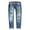 Blue, variant on Aayomet Mom Jeans Women's High Rise Skinny Stretch Ripped Jeans High Waisted Destroyed Denim Pants,Blue XL