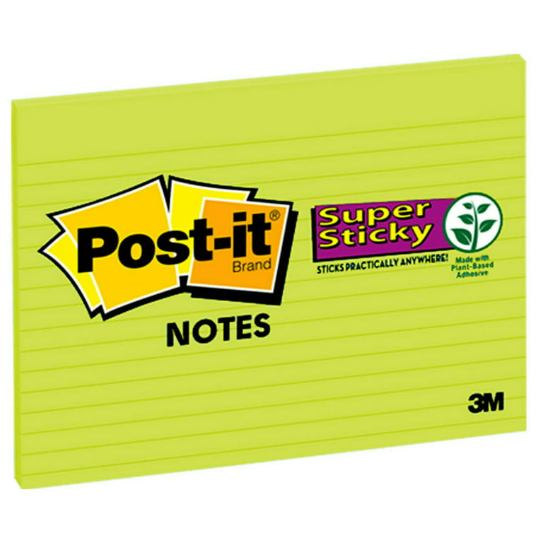Post-it® Super Sticky World of Color Note Pad, 6 ct - Foods Co.
