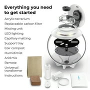 biOrb AIR 30 Terrarium - Grey, Acrylic