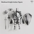 thumbnail image 4 of Lssam Knight Action Figures,Medieval Action Figures, Medieval Action Figures Action Figure Multi Movable Robot Mannequin T13 Dummy 13 Action Figure(Assembly Required), 4 of 9