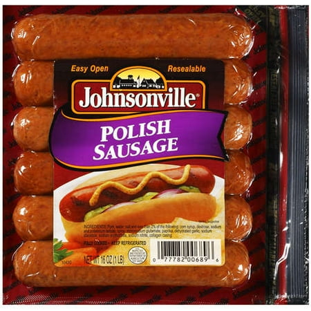 sausage johnsonville polish oz sausages