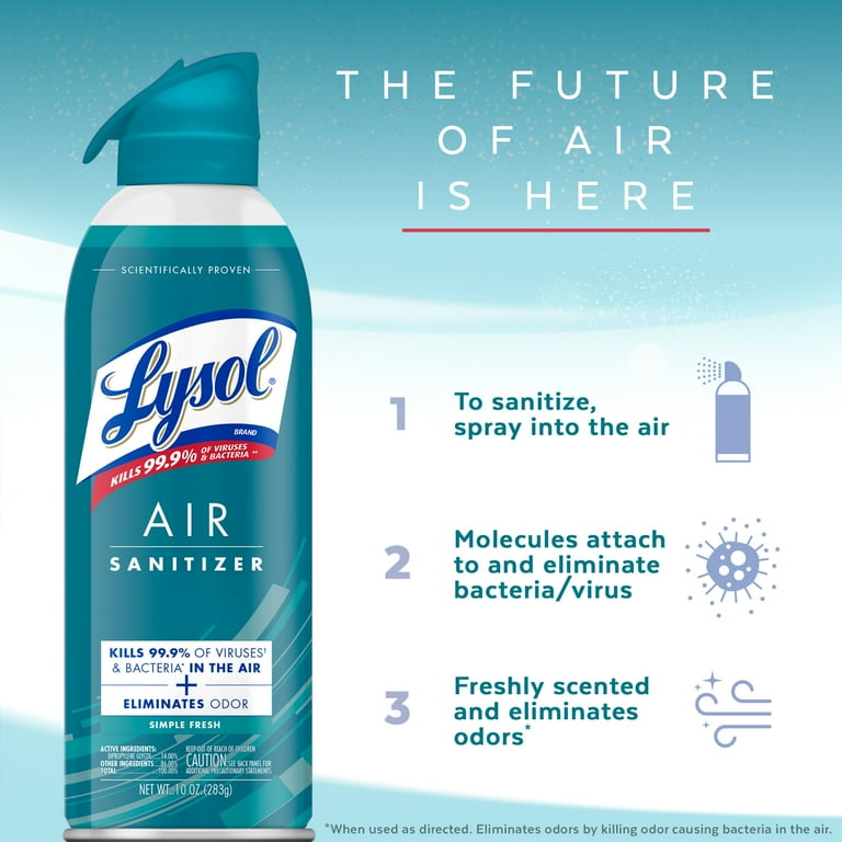 Lysol Air Sanitizer Spray