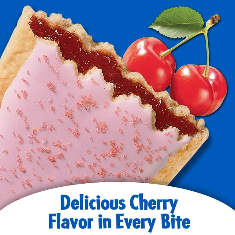 Kellogg's Pop-Tarts Frosted Cherry Toaster Pastries, 8 Count