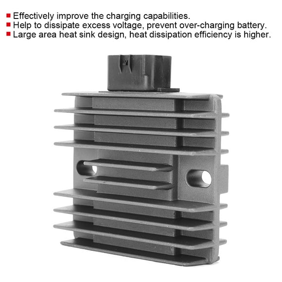 Rectifierfor Kawasaki,Motorcycle Voltage Rectifier Regulator Voltage Rectifier Rectifier Replacement Reliable and Durable