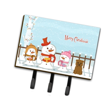 Merry Christmas Carolers Glen of Imal Tan Leash or Key Holder