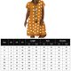 thumbnail image 2 of Vestido De Las Señoras Vestido de lunares para mujer Vestido transpirable con estampado femenino para vacaciones (Naranja XXL) Cgtredaw para Mujer Naranja T M, 2 of 9