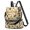 Thanksgiving Turkey Pumpkin Berry Pattern, variant on Thanksgiving Brown Tan Plaid Pattern Fashion Backpack, Casual Daypack with Side Bottle Pockets & Convertible Strap, Water Repellent Polyester Gifts for Birthday Christmas Thanksgiving