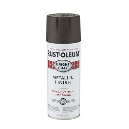 spray bronze dark rust oleum metallic oz coat bright case