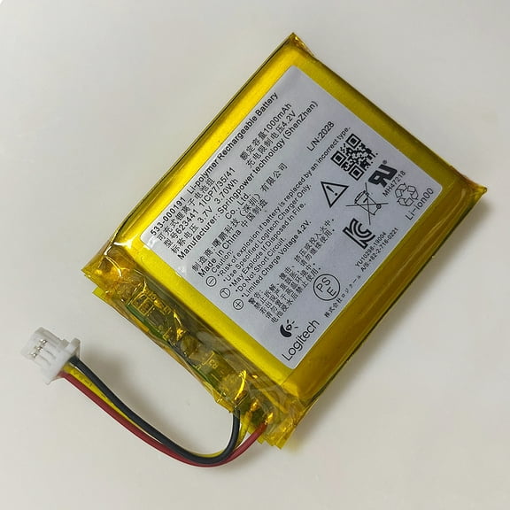 Replacement Battery Fit for Astro Gaming A50 Wireless Headset, 3.7V 1000mAh 3.7Wh