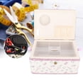 thumbnail image 3 of Fyydes Vintage Sewing Basket Household Fabric Craft Thread Needle Storage Box Organizer, Sewing Storage Box,Sewing Basket, 3 of 8