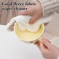 thumbnail image 4 of Jpxdew Car Glass Cleaning Cloth,Brown White Microfiber,9.45x6.69x0.2 Inch,Hanging Type,Interior Exterior Surface Wipe, 4 of 6