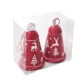 thumbnail image 1 of Toystoory Cuerno de hierro con forma de boca abierta y anillos, festivo para árboles, árbol de Navidad festivo adecuado para una fiesta al aire Kits de decoración para fiestas tipo+4, 1 of 6