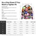 thumbnail image 6 of Picia Easter Eggs1 Women's Men's UPF 50+ Sun Protection Hoodie Shirt Long Sleeve SPF Fishing Outdoor UV Hiking Lightweight Shirts-Small, 6 of 9