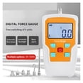 thumbnail image 3 of Digital Force Gauge Spring Push Pull Gauge Portable Push Pull Tester Measuring Instrument Dynamometer 500N Force Test Equipment ,Easy to Use, 3 of 6