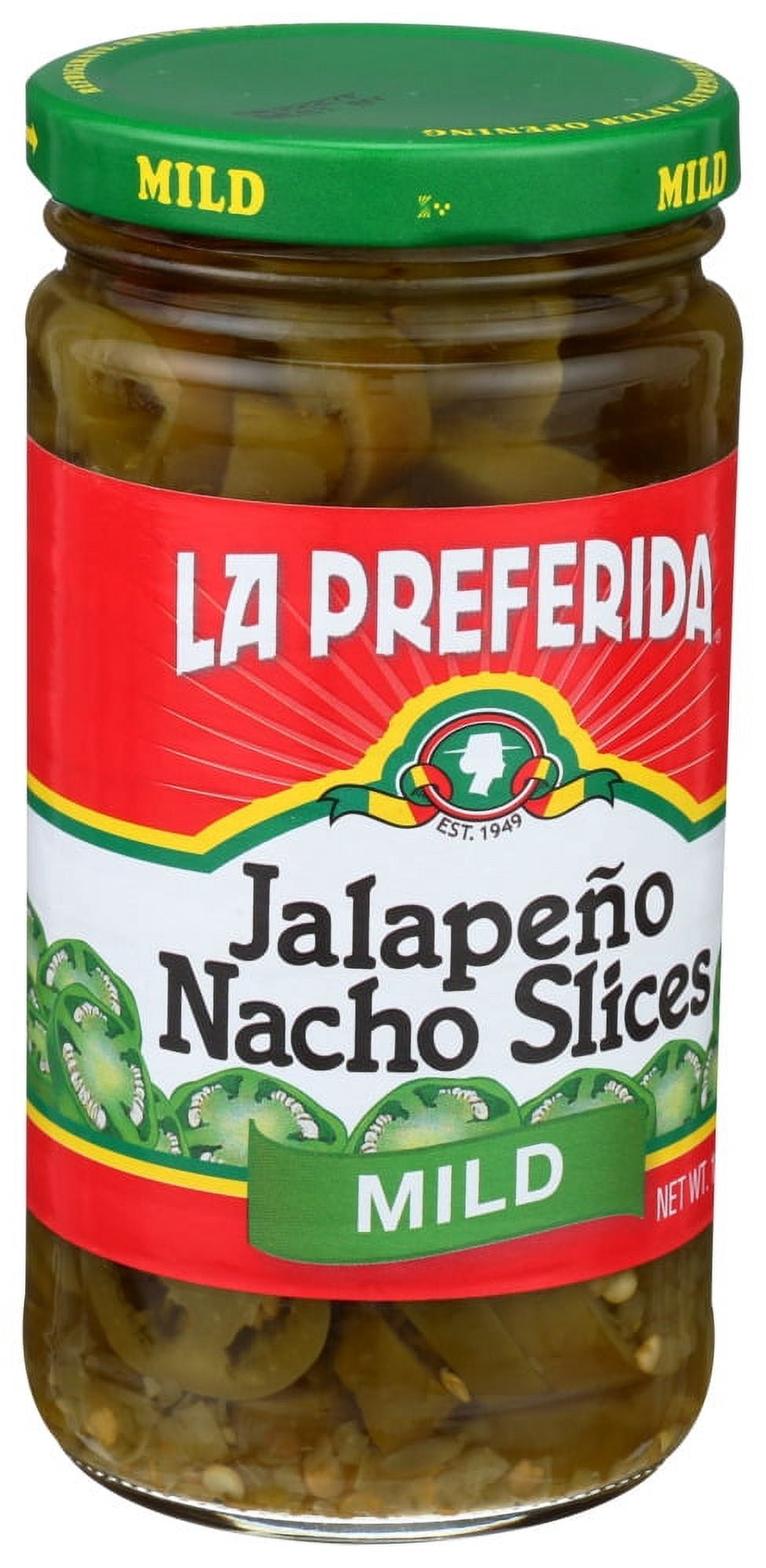 La Preferida Mild Jalapeno Nacho Slices, 11.5 Oz Pack Of 12