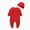 D287-Red, variant on Unisex Baby Bodysuit Long Sleeve Newborn Infant Outfit Newborns Newborn Baby Bodysuits Soft Cotton Long Sleeve And Long Sleeve 6-8M