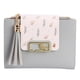 thumbnail image 2 of Cartera corta con borlas Para mujer Likrtyny de cuero PU Gris, 2 of 9