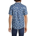 thumbnail image 2 of Lands' End Men's Traditional Fit Short Sleeve Linen Shirt, 2 of 3