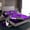 Black Purple 02, variant on Homewish Romantic Valentines Day Bed Sheets, Black Navy Splash King Sheets, Chic Leopard Zabra Print Sheet Set, Luxury Bedroom Decor, 4pcs