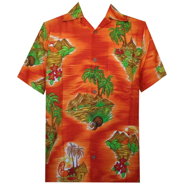 walmart hawaiian shirts men