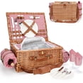 thumbnail image 1 of Cesta de picnic WILLOW WEAVE con aislamiento de 41 x 30 x 19 cm, 1 of 9