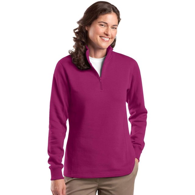 Sudadera SPORT-TEK 1/4-zip sudadera, rosa rosado l Sport-Tek Chaqueta