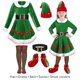 thumbnail image 1 of Disfraz de Papá Noel para adultos y niños, conjunto completo de uniforme, ropa de fiesta de carnaval, Halloween y Navidad, 1 of 7