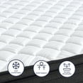 thumbnail image 3 of VFD 12 inch Twin Size Hybrid Mattress - Medium Firm, Memory Foam & Pocket Springs, Motion Isolation, Edge Support, Pressure Relief, Ships Compressed, 3 of 8