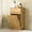 Natural Oak, variant on EYYTHUNG Wooden Laundry Hamper Cabinet, 10 Gallon Tilt Out Trash Can Cabinet Recycling Cabinet with Drawer Garbage Can Holder