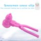 thumbnail image 5 of Herramienta para hacer bolas de nieve con forma de muñeco de nievepinzas para bolas de nieve con mango (rosa) Ndcxsfigh Nuevos Originales, 5 of 8