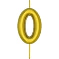 thumbnail image 2 of sasyxdc Birthday Candles Numbers 2.36 inch Party Cake Topper 1 Piece (Brown  Number 6) iuy, 2 of 6