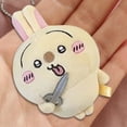 thumbnail image 2 of Dsscvnef Cute Usagi Hanging Charm Decorative Keychain for Phone Backpack Wallet Accessories Soft Anime Strap, 2 of 5