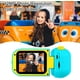 thumbnail image 2 of Cámara digital para niños de 3 a 10 años, 1080P, 12 MP, videocámara digital con juegos, regalo para niñas y niños de 3 a 10 años, con tarjeta TF de 32 GB (azul), 2 of 5