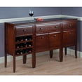 thumbnail image 6 of 35.25” Brown Cappuccino Modular Wine Cabinet, 6 of 6