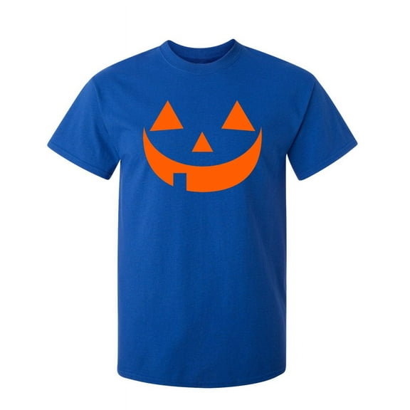 Pumpkin Face Sarcastic Humor Graphic Novelty Funny Youth T Shirt