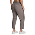 thumbnail image 2 of RBX Active Women's Plus Size Ribbed Side Woven Ankle Pant With Pockets, 2 of 6