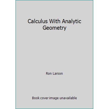 Pre-Owned Calculus With Analytic Geometry (Hardcover) 0669327093 9780669327090