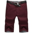 thumbnail image 2 of Mens Gym Shorts Every Occasion Versatile Straight Leg Beach Shorts Daily Work Outings Red 32, 2 of 3