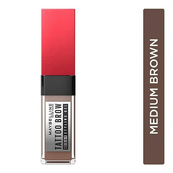 Estilizador de cejas Maybelline Tattoo Brown styling medium 5 ml