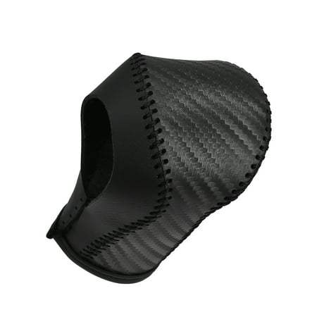 Car Auto Gear Shift Knob Cover Protector Carbon Fiber Pattern Black for Honda CR-V 2012 2013 2014 2015 2016