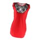 thumbnail image 1 of de Noche de material cuero PU Cuello con Encajes sin Lencería de Dormir para Cóctel SG Yinane Vestido de noche de fiesta para mujer, 1 of 8