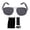 Black, variant on M Buder Smart AI Translation Glasses Bluetooth Translator Polarized Sunglasses Real Time Translation Built in Mic Speaker for Music Calls Traveling White 7.87 inches / 20 cm Length