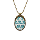 thumbnail image 1 of Japanese ukiyoe clasico patron de onda Collar Colgante Vintage de bronce antiguo de joyeria de lujo de regalo Unbranded M, 1 of 3