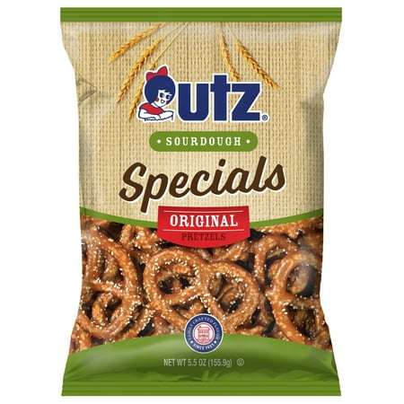 Utz Sourdough Specials Original Pretzels, 5.5 oz Bag