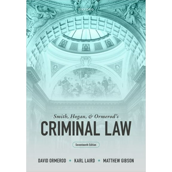 Smith, Hogan, and Ormerod's Criminal Law, (Paperback)