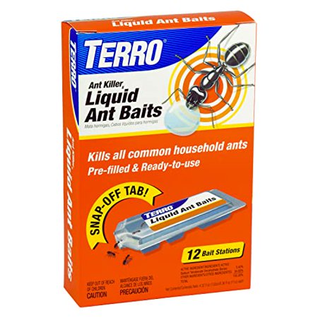 TERRO T300B Liquid Ant Killer  12 Bait Stations
