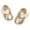 Gold, variant on Yoyauz Baby Girl Mary Jane Shoes Anti Slip Rubber Sole Ballet Slippers Princess Dress Wedding Shoes Newborn Kids Shoes Toddler Shoes(0-12 Month)